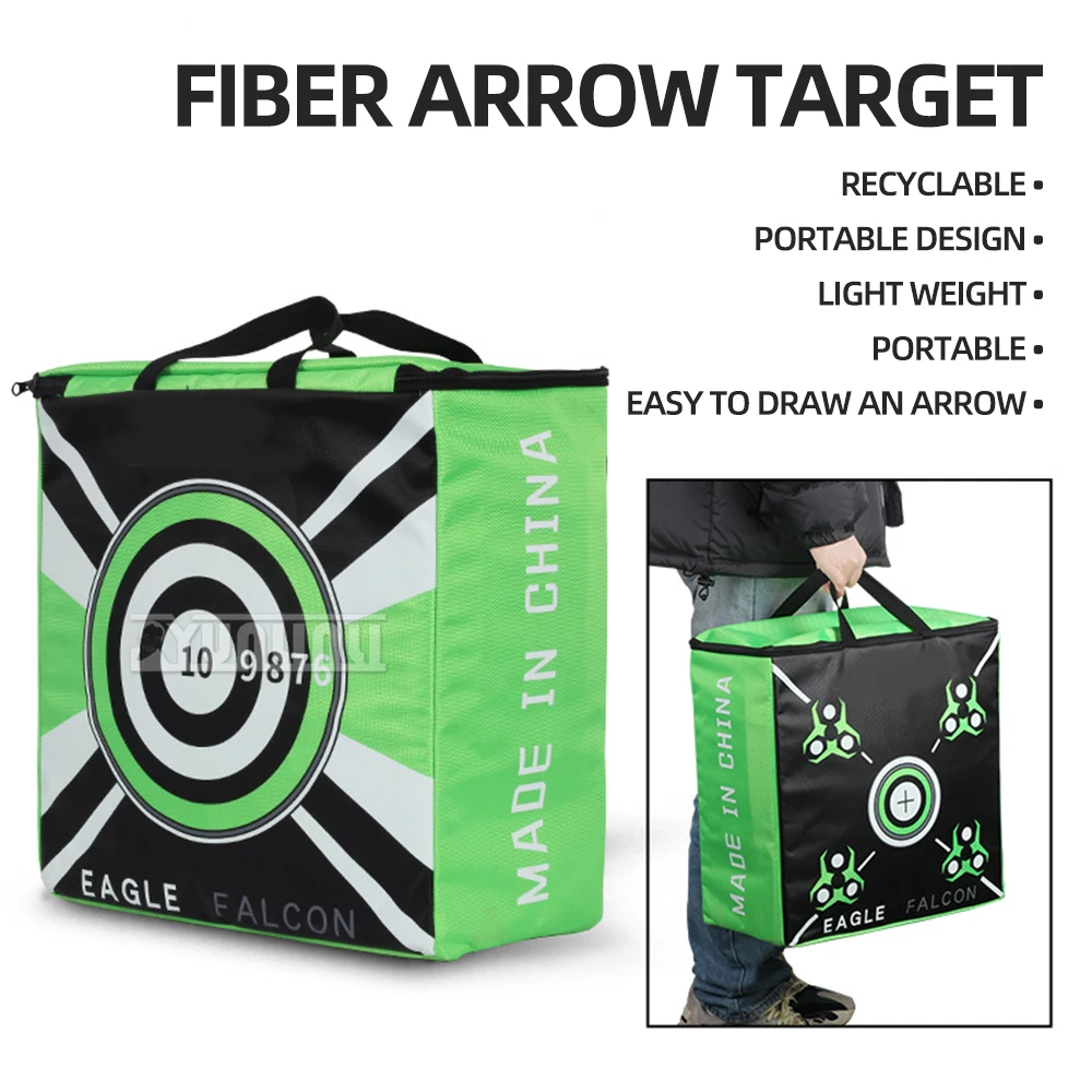 40*40*20cm Oxford Fabric Archery Target Bag Portable Replacement Spg Fiber Target Shooting Bag Shoot Training Accessories