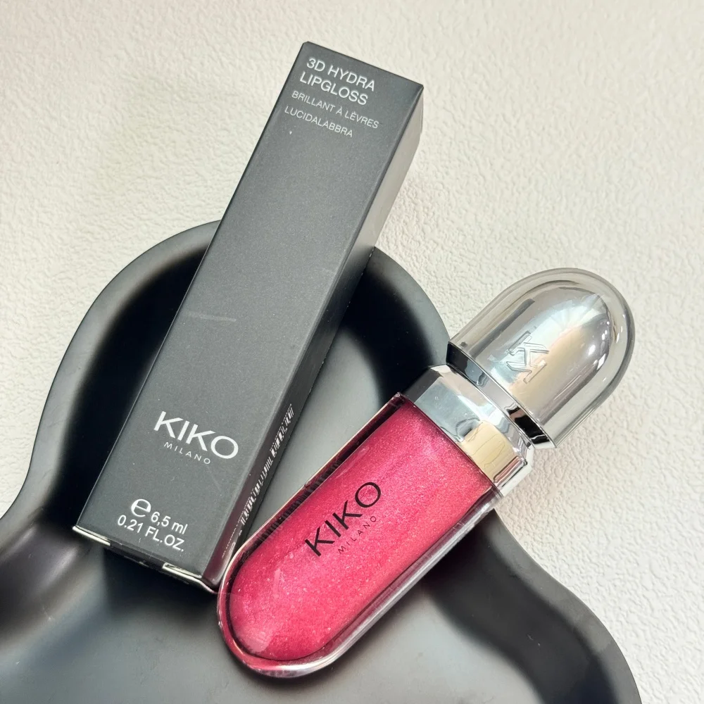 KIKO 3D Liquid Lip Glaze Transparenter Lipgloss Spiegel-Lippenstift Pflegender Glanz für volle Lippen, lichtecht, Milchtee-Bohnenpaste Make-up – Detail 18