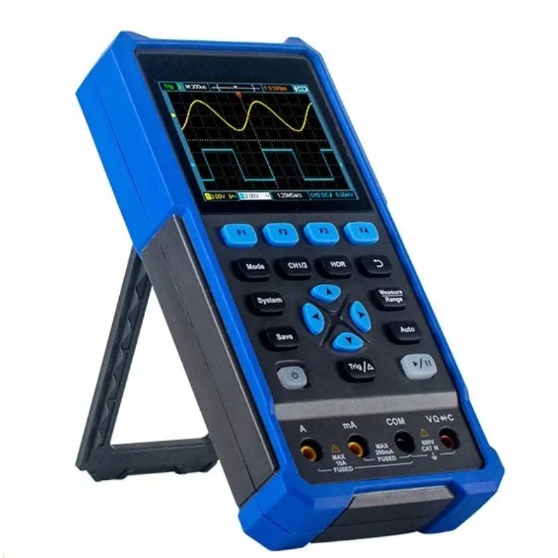 

Dual Channel 3In1 High Profile Digital Oscilloscope Waveform Generator 15MHZ*2 50MS/s Multimeter