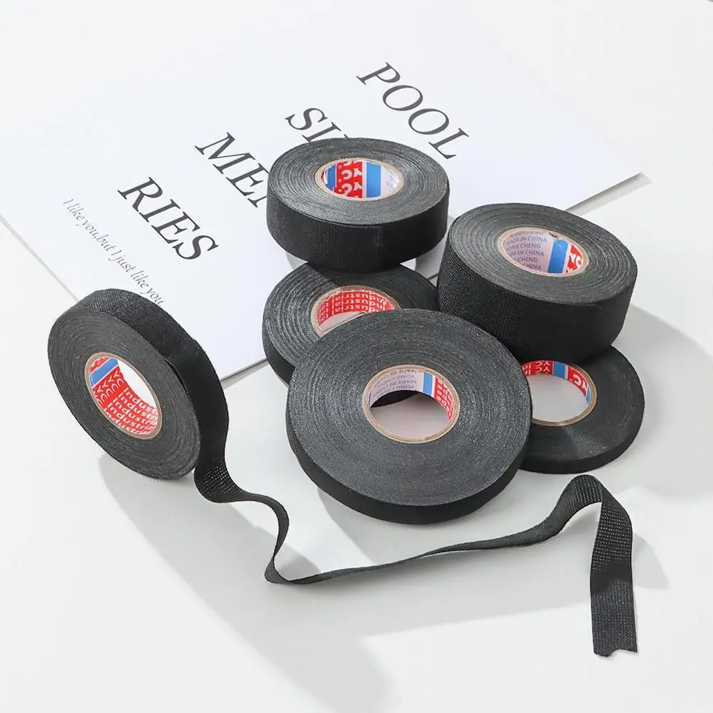 Heat-resistant Wire Harness Tape Cloth Fabric Cable Fixed Electrical Adhesive Tape Noise Dampening Insulation Wire Loom Tape