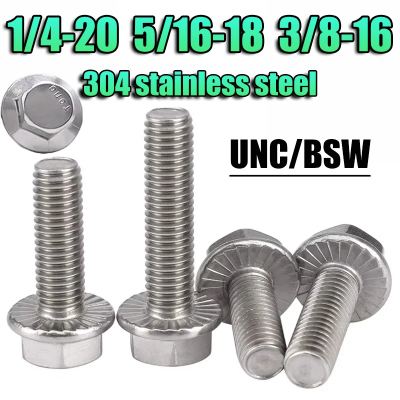 Unc Flange Bolts 1/…