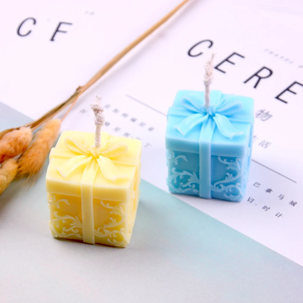 

Silicone Mold Christmas Gift Box Aroma DIY Craft Wedding Party Decoration Clear Texture Vivid Lively Design Professional