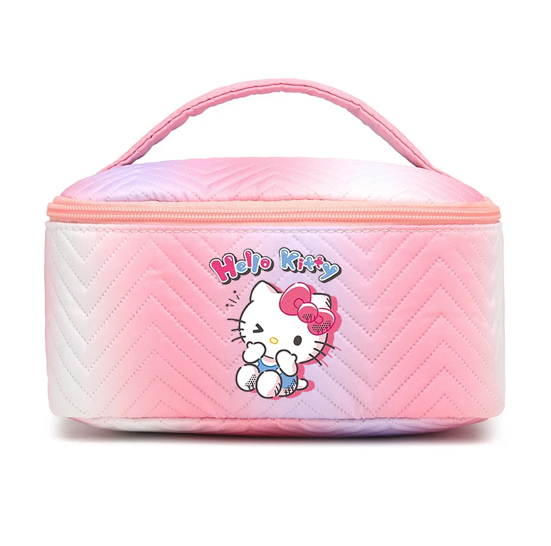 

Hello Kitty женская косметичка большой емкости органайзер для кистей для макияжа Sanrio Travel Essentials Storage Pack сумка для туалетных принадлежностей для девочек
