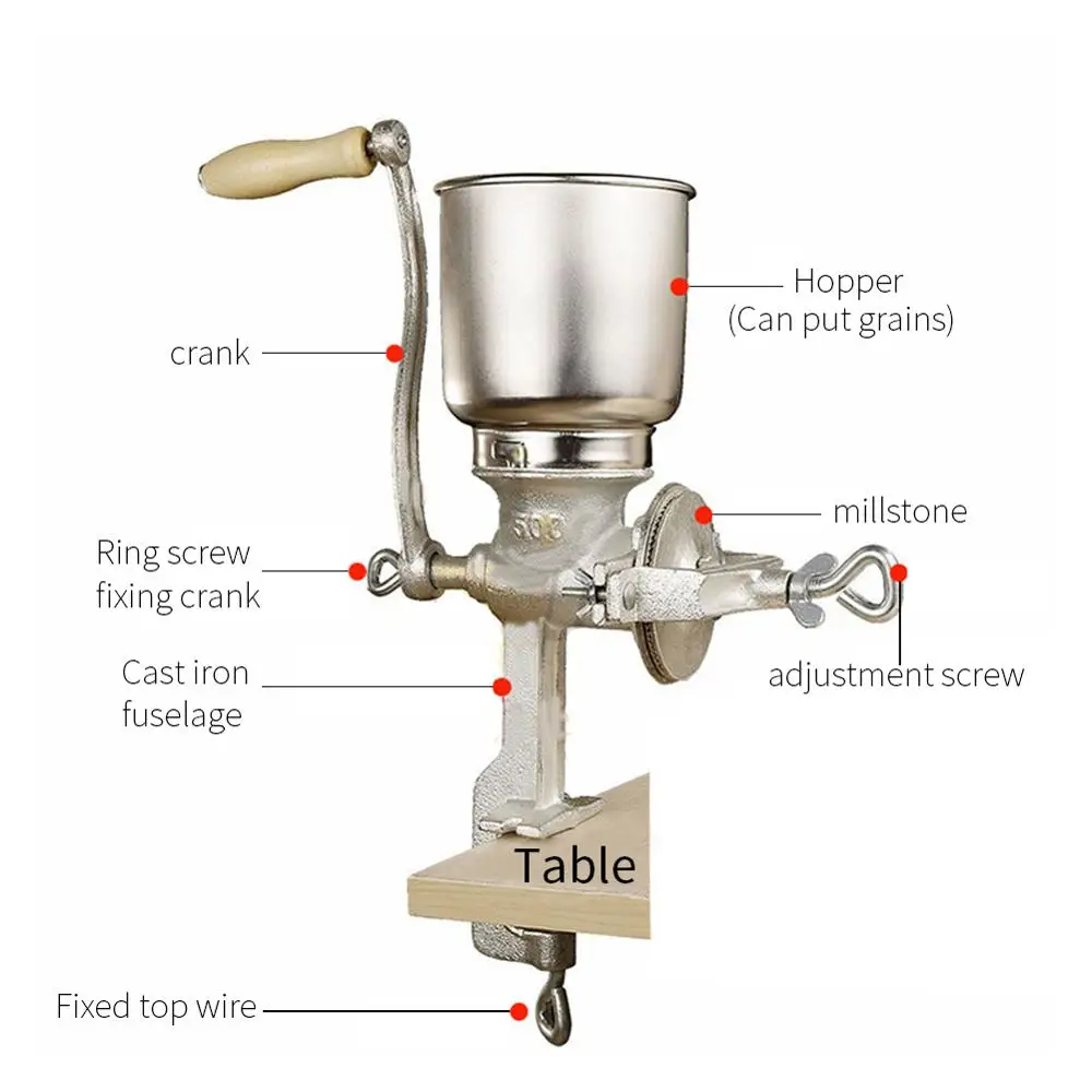 

Hot Sales 2021 Newest Stainless 2-roller Barley Malt Mill Grain Grinder Crusher For Homebrew Wholesale & Dropshipping