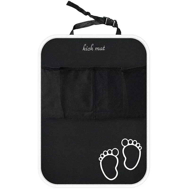 وسادة مضادة للأوساخ للسيارة، أغطية مقاعد السيارة، واقيات خلفية للأطفال، منظم سجادات الركل يحمي من الأوساخ الطينية