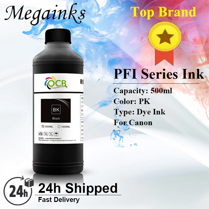 500ml Farb tinte für Canon ipf605 ipf670 ipf680 ipf685 ipf700 ipf710 ipf750 ipf770 ipf770 ipf5200 ipf8000 ipf8100 ipf8400 Drucker