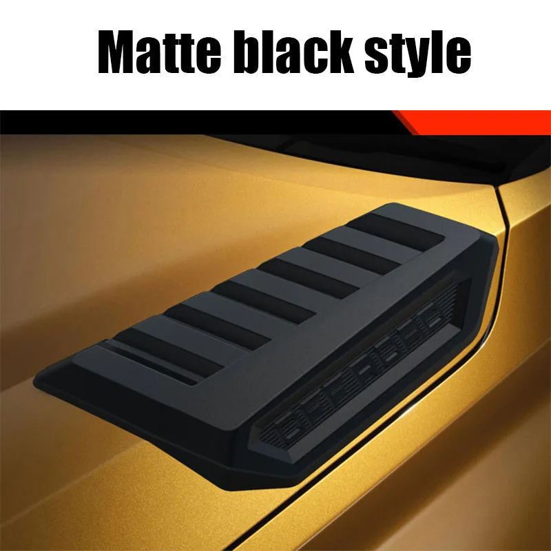 Car front hood engine hood decorative frame exterior modification parts For Toyota Hilux Travo 2026 2027