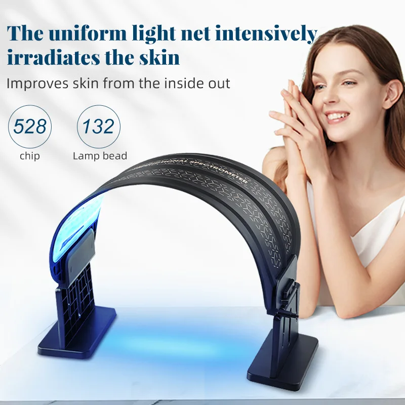 

Домашний гибкий силиконовый фотоомоложение, красный и синий спектральный инструмент, полный корпус, инфракрасная лампа, II пояс, большой ряд