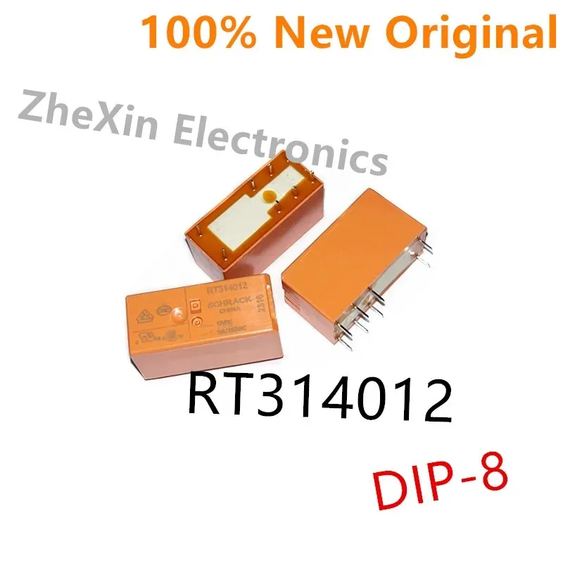 5-10PCS/Lot  RT314005 、RT314012 、RT314024   DIP-8  SPDT  New Original Power Relay   9-1393239-1、9-1393239-5、9-1393239-8