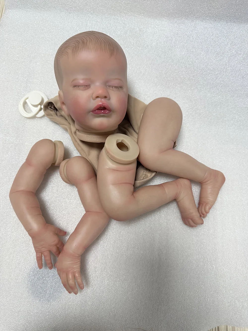 18inch New Arrival Reborn Doll Kit Primrose Asleep/Awake Limited Already Painted Kits with Visible Veins Muñeca Kit Reborn - view 6
