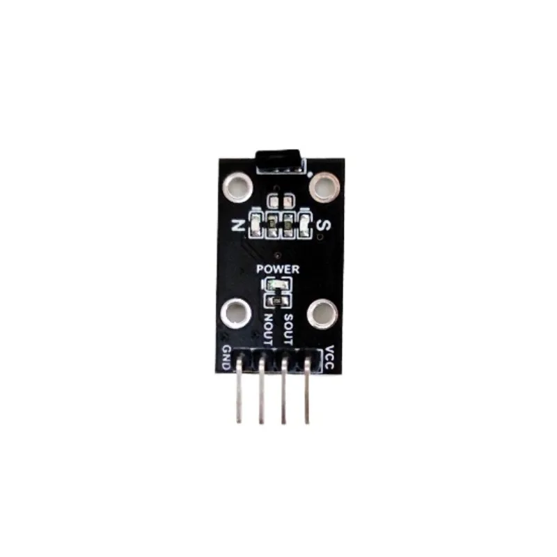 Magnetic direction sensor, magnetic field NS, north and south pole judgment circuit boards can be customized with pole detectors