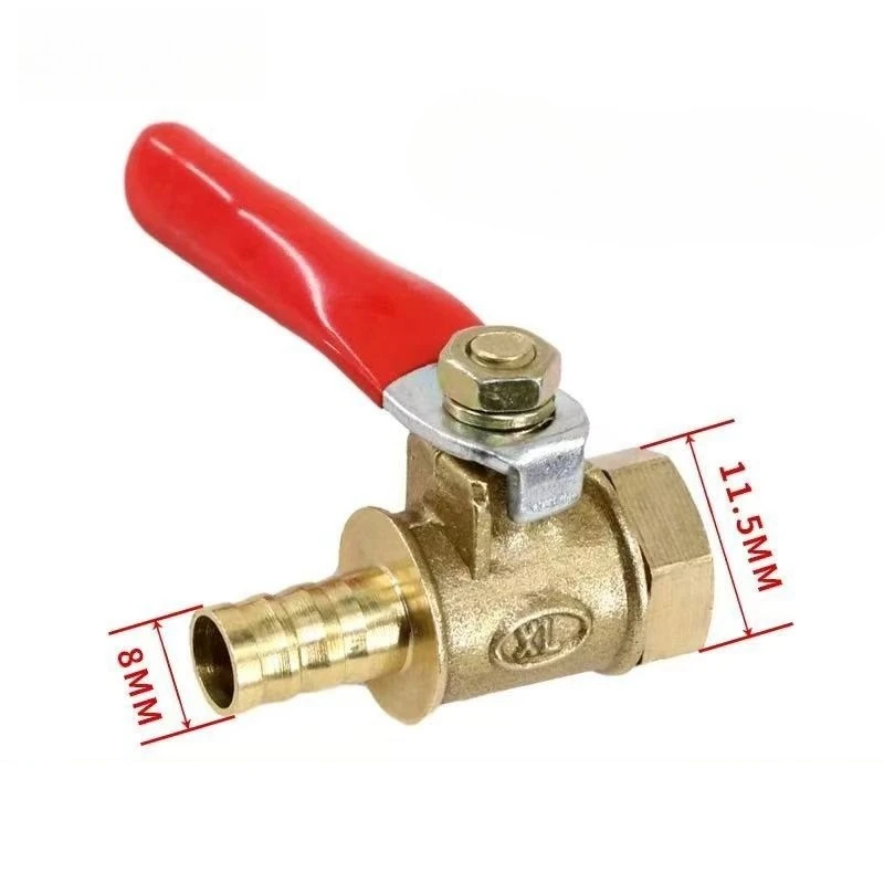 

Water drilling rig accessories universal internal and external thread water inlet valve quick connector copper punching machine