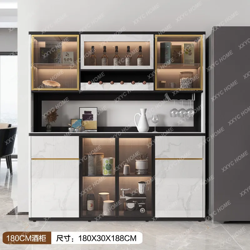 XXGlass Kitchen Cabinet Classic Display Decoration Luxury Kitchen Cabinet Storage Modern Furniture Home