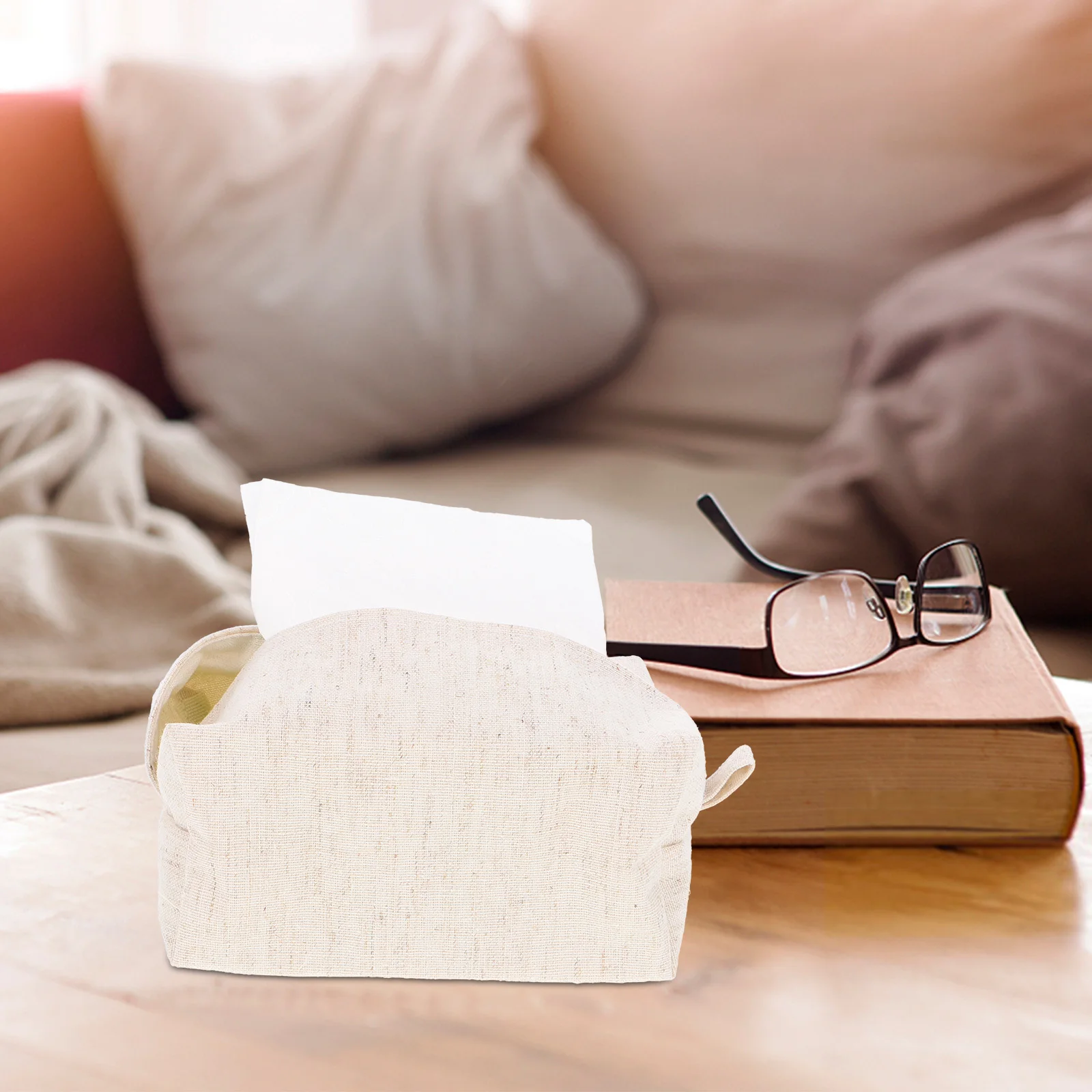 

Hanging Tissue Holder Bag Portable Car Travel Napkin Organizer Reusable Storage for Vehicle Essentials School Pocket Tissue Case