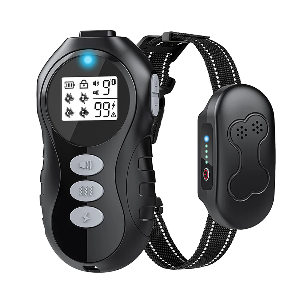 

80 PCs Waterproof Rechargeable Electric Dog Training Collar with Remote for Small Medium Large Dogs (6-150lbs) with Flashligh