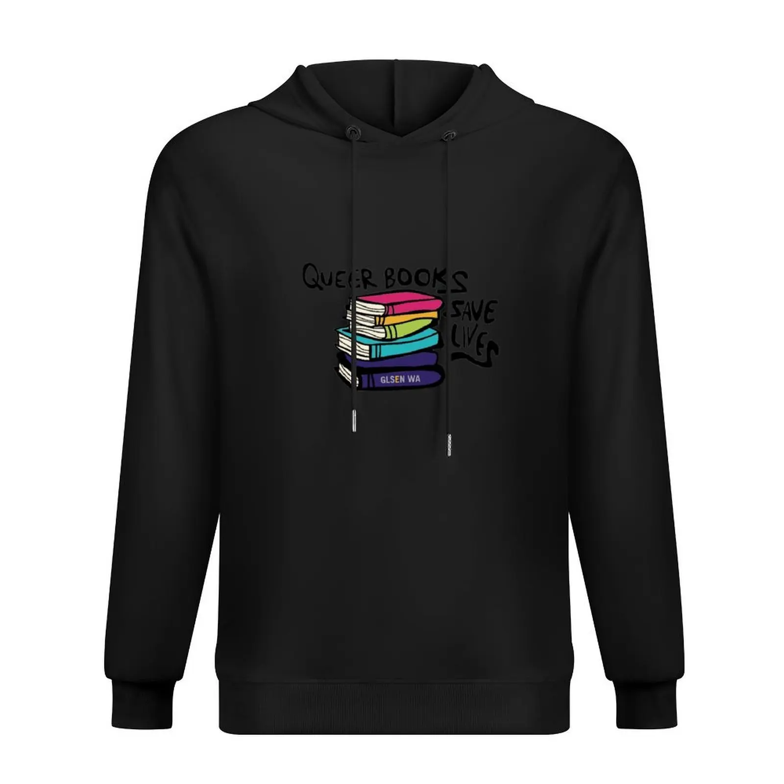 

Queer Books-Color Hoodie men's clothes autumn jacket men men's winter sweater hooded shirt new in hoodies and blouses