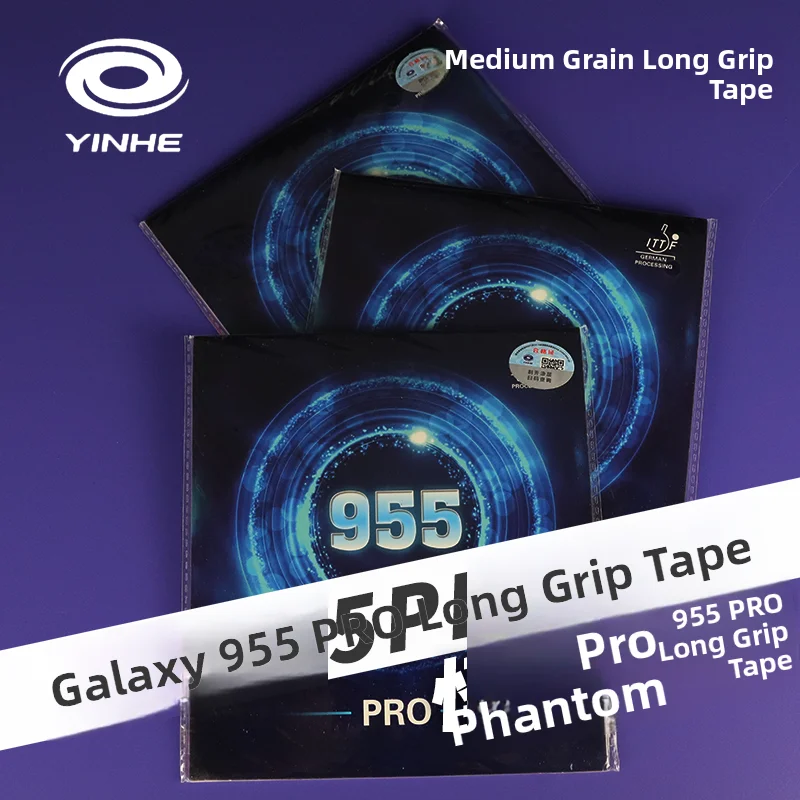galaxy-955pro-table-tennis-long-rubber-fx-edition-medium-particle-single-rubber-match-type-pong-ball-sports-fitness