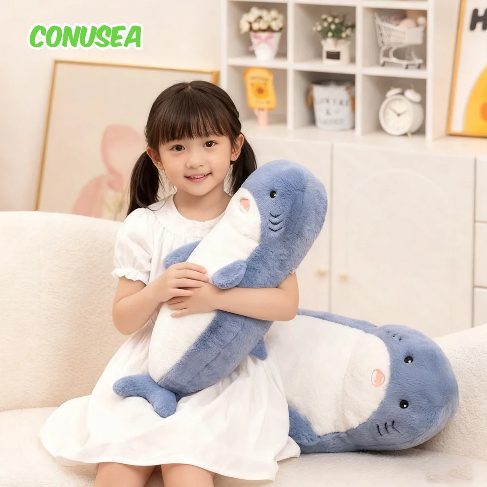 

Милая тюлень, акула, плюшевая игрушка, кукла, плюшевые животные, плюшевая подушка, игрушки для девочек, детские рождественские подарки на День святого Валентина