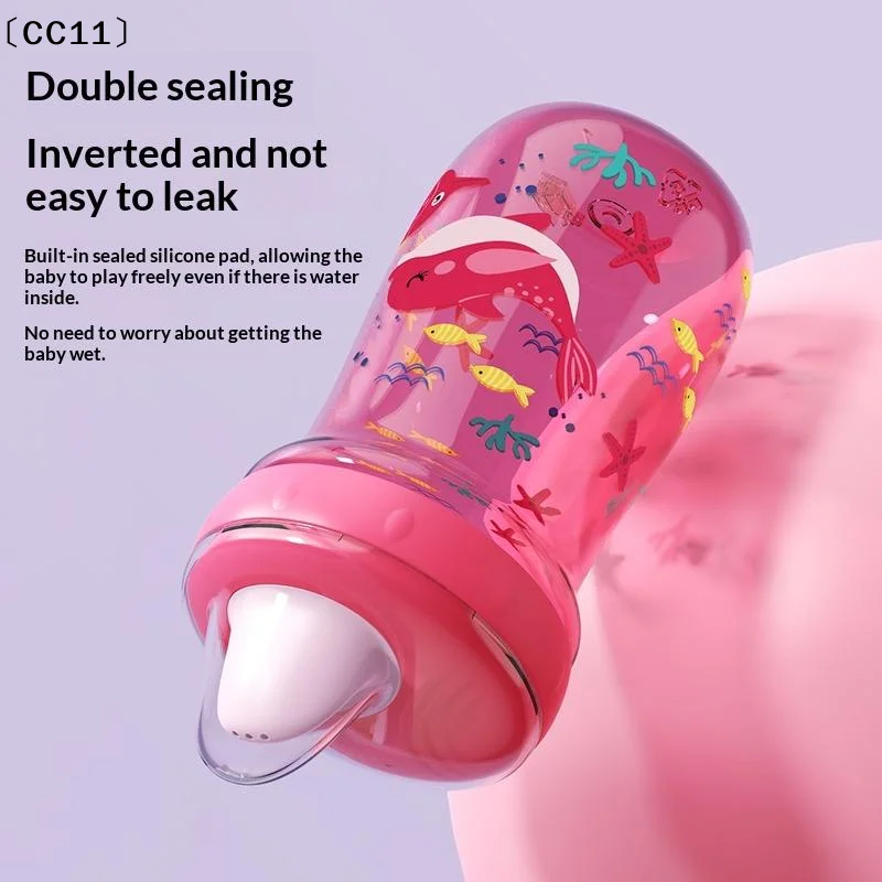 Cute Duckbill Cup Baby Learning Drinking Cup Leakproof Infants Water Cups Bottle With Lid Daily Drinking And Travel〔CC11〕