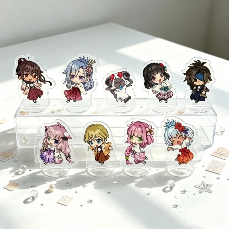 Panneau acrylique sur pied Game Rune Factory: Guardians of Azuma, porte-clés, produits liés au jeu, pour amis, ornement de bureau 10 cm