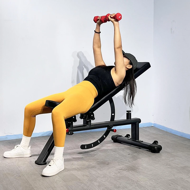 مقعد الدمبل الفولاذي عالي التحمل، معدات تدريب اللياقة البدنية التجارية