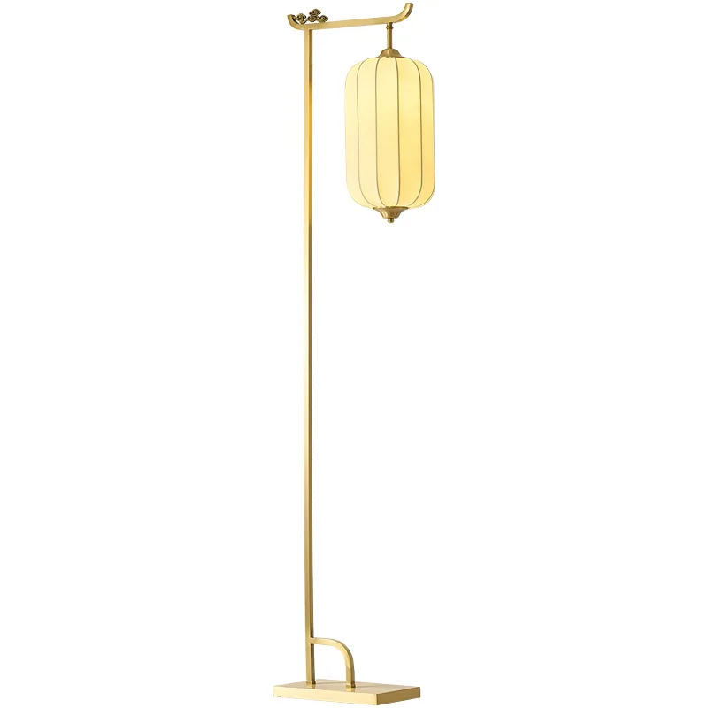 

All-copper solid wood desk lamp, living room, bedroom, bedside lamp, study, Chinese style