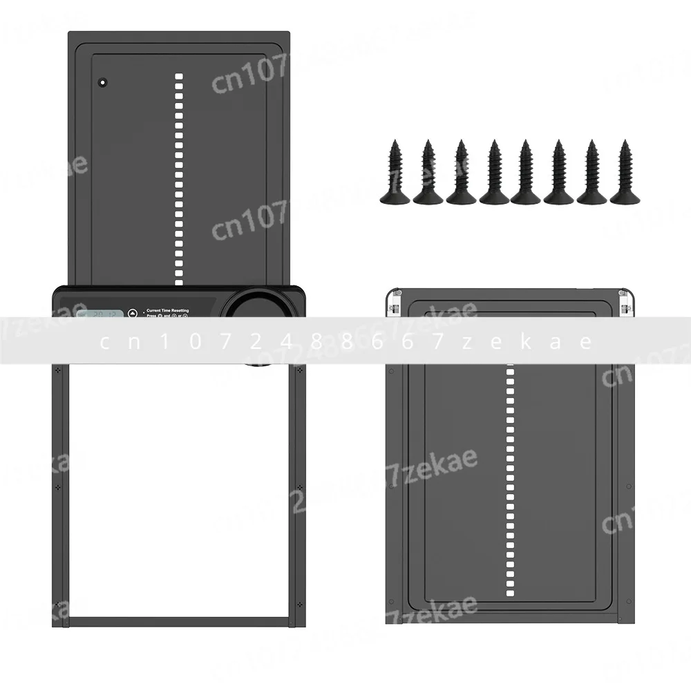 

Водонепроницаемая алюминиевая автоматическая дверь на солнечной энергии с датчиком времени и освещенности для курятников и домашних животных