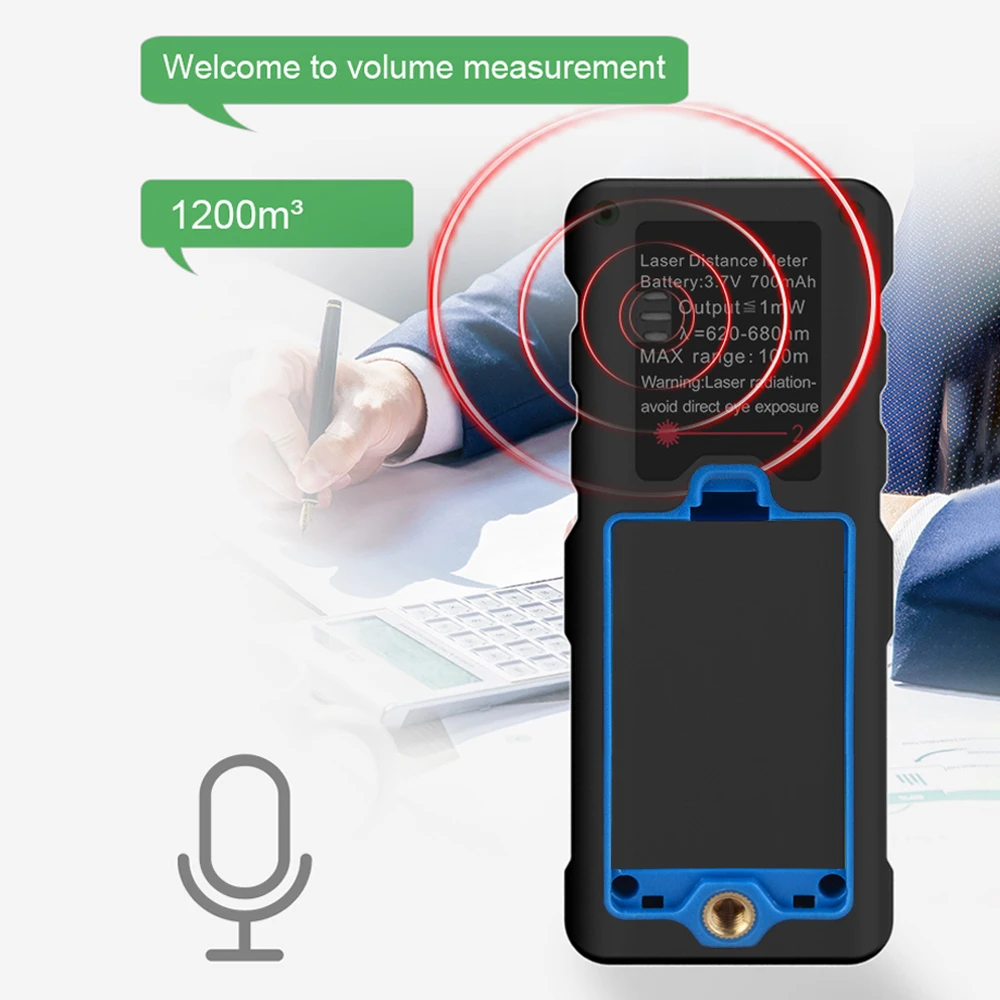Imagem -04 - Noyafa-red Beam Laser Rangefinder Distância Medidor Alta Precisão Professional Laser Meter Range Finder Medição Device Tool