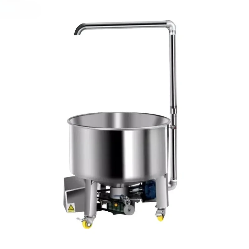 machine Electric stainless steel bean  mixing automatic slag machine High power tofu slag suction machine
