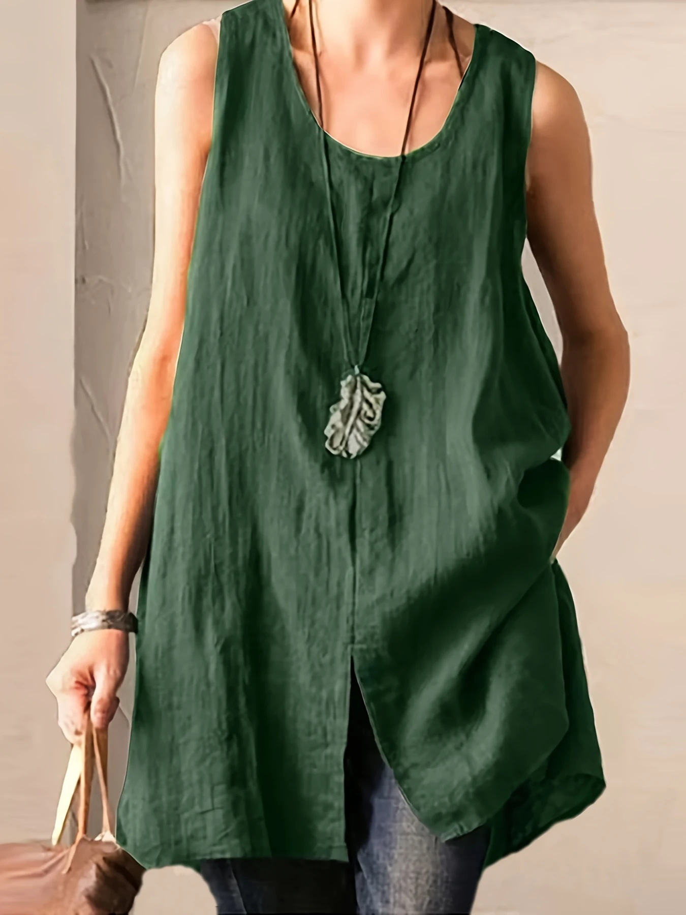 Women'S Sleeveless Tank Everyday & Formal Outfits Spring/Summer/Fall Wardrobe Essential, Summer Fashion Comfortable Fit