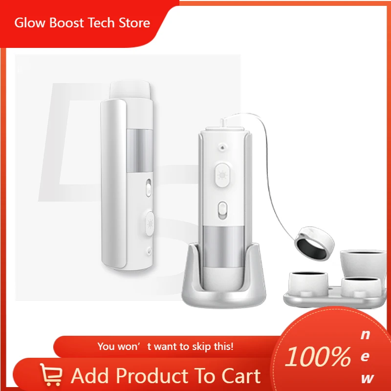 

Цифровой анализатор кожи GBs AI, профессиональный детектор камеры для волос, кожи головы, устройство для проверки влажности масла в фолликул, 10/50/120/200/X