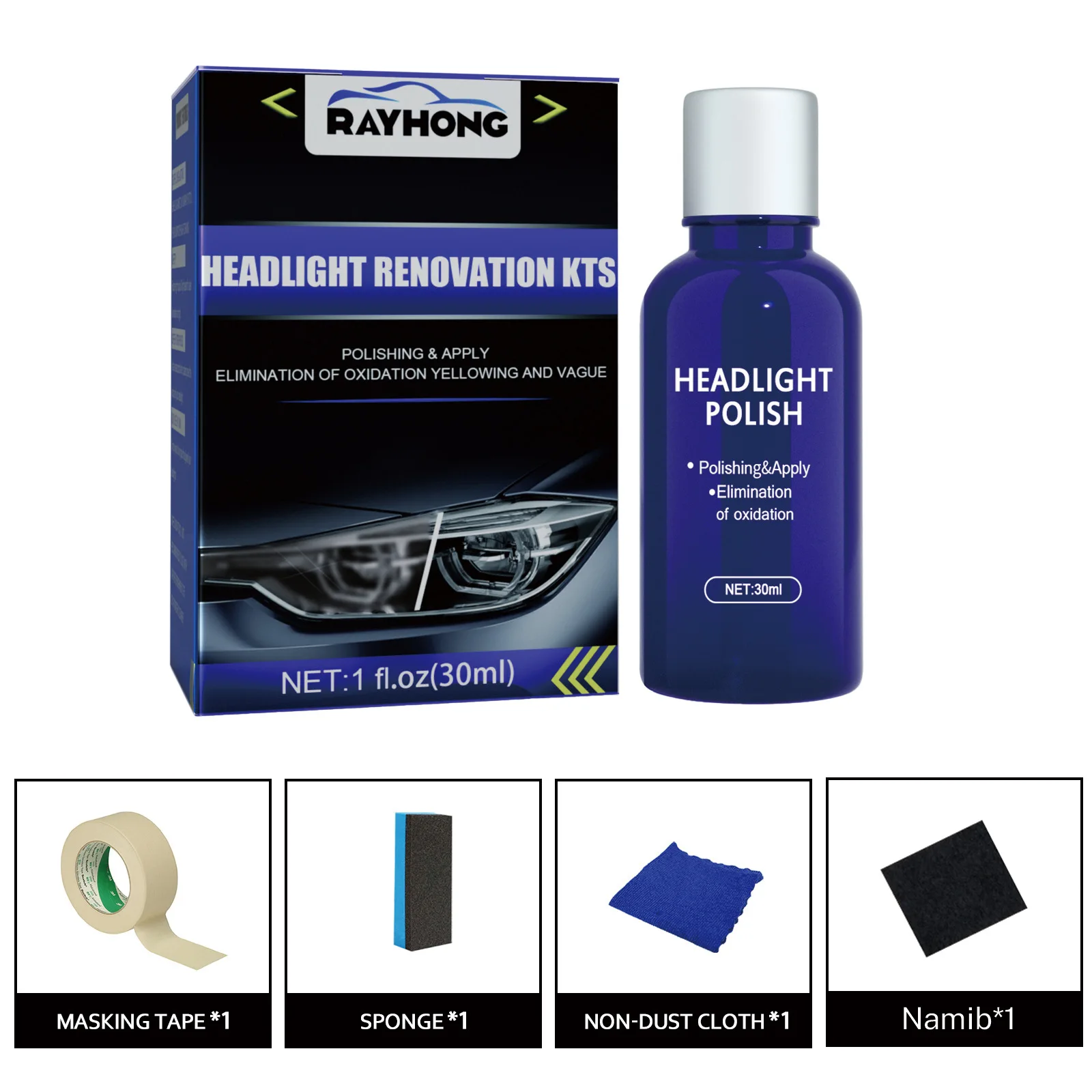 

Headlight Renovation Kts, Car Headlight Coating Reconditioning Agent Car Light Plating Crystal Reconditioning Repair