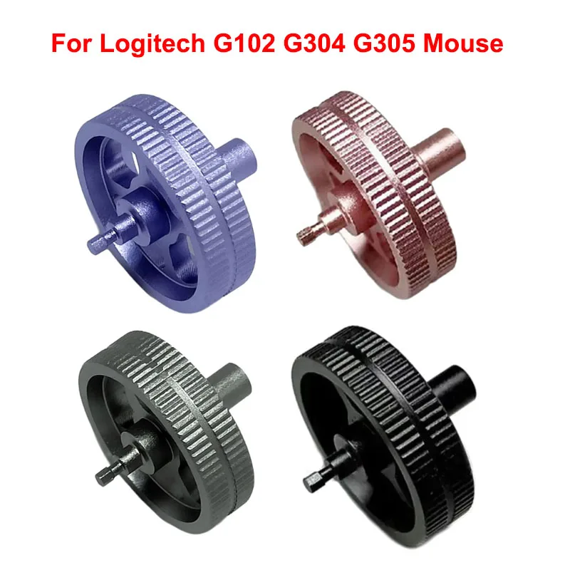 Sostituzione dei rulli della puleggia della ruota del rotolo del Mouse in lega di alluminio per Logitech G102 G304 G305/per GPRO Wireless GPROX Superlight