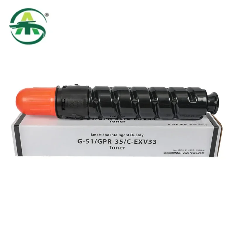

1PCS G51 GPR-35 C-EXV33 Toner Cartridge For Canon iR 2520 2525 2530 Copier Supplies Toner Powder BK600g