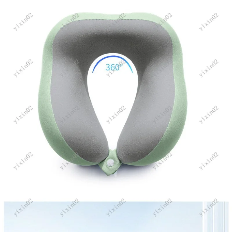 

U Shaped Travel Neck Pillow with Storage Bag Soft Comfortable for Office Nap