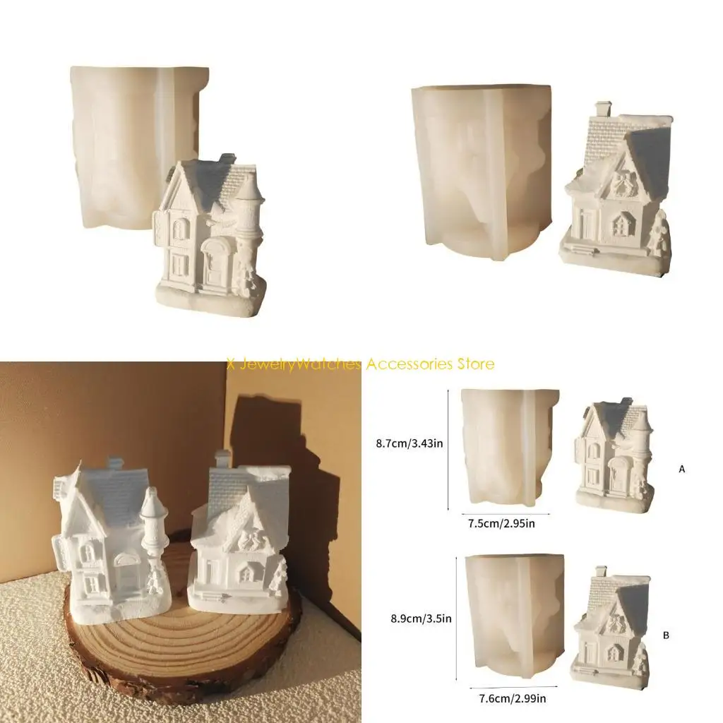 

31KD Funny Castles Designs Silicone Mold For Jewelry Making And Crafting Enthusiasts