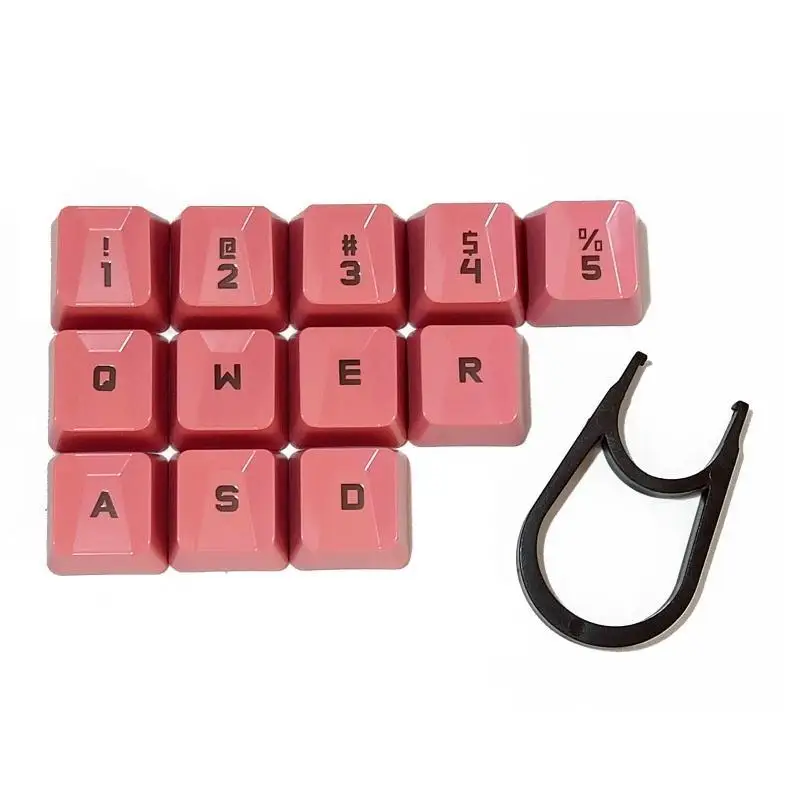 652F Bacllit Keycap for G413 G910 G810 G310 G613 K840 Romer-G Mechanical Keyboard for Key Caps Bump Keycaps 12PCS/Pack