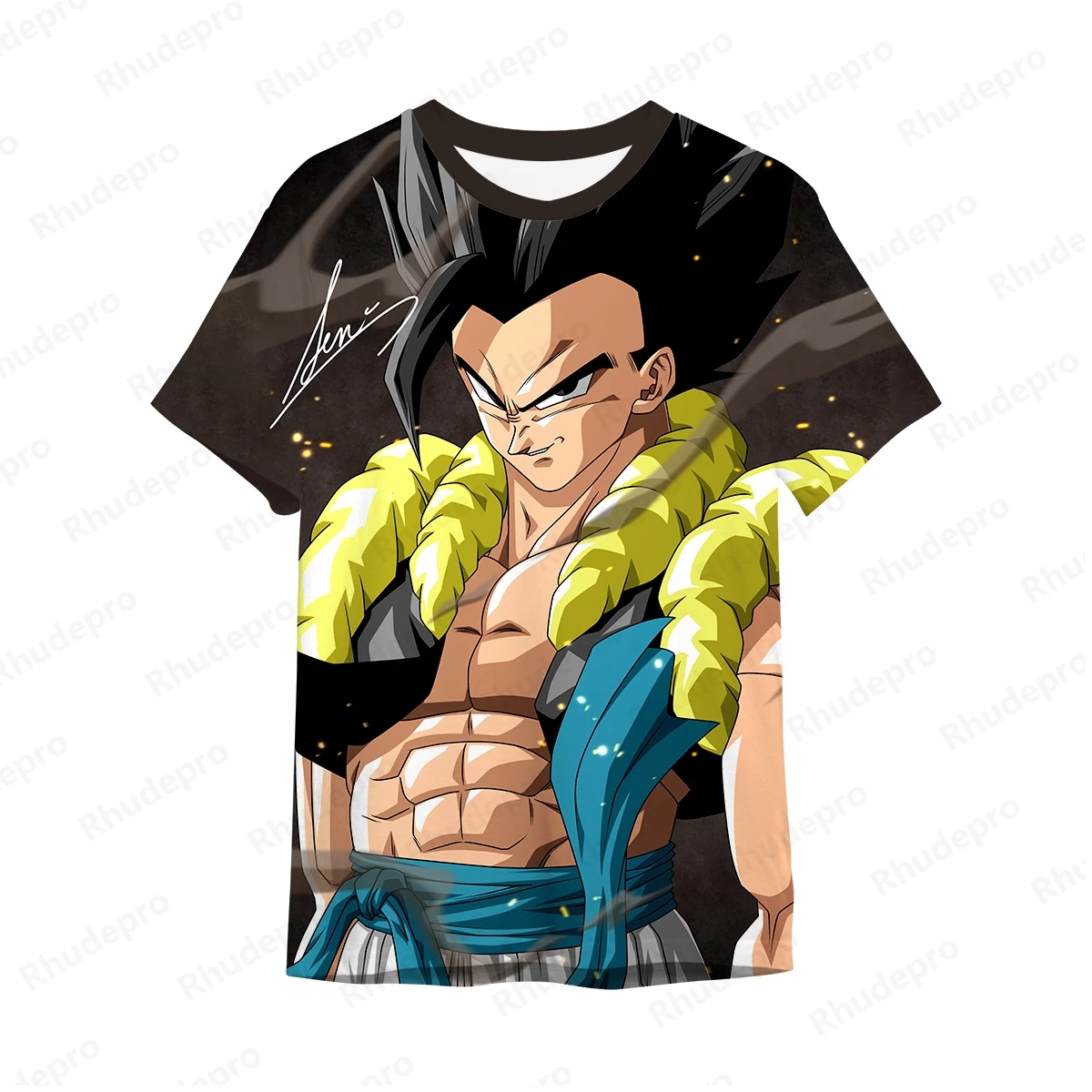 ドラゴンボール サマー メンズ アニメ コスプレ 孫悟空 2025 3Dプリント ロールプレイ レディース＆キッズ ストリート Tシャツ ユニセックス 大きめトップス