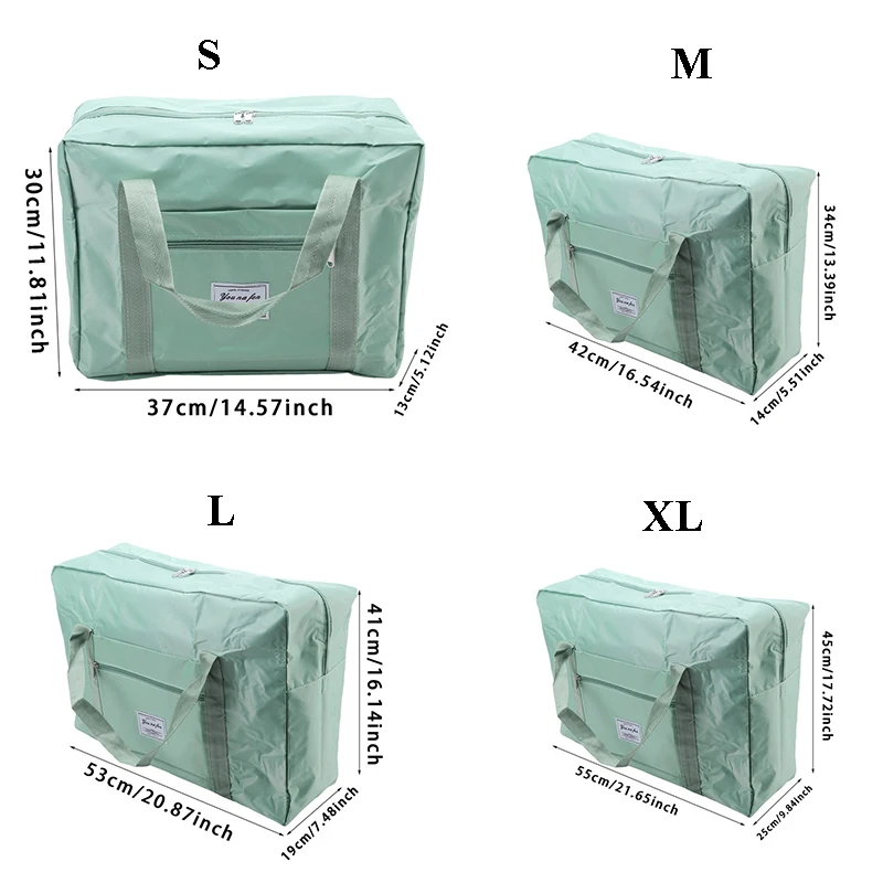 1pc faltbare Reise große Kapazität Aufbewahrung tasche Reiß verschluss tragbare Sporttasche vielseitige Turnhalle Handtasche Gepäck tasche Trage tasche s/m/l/xl – Detail 20