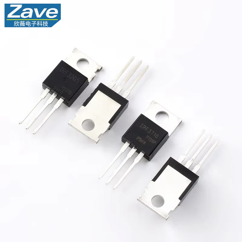 5PCS IRF1404/3205/3710/5210/Z46N/1310 MOSFET direct insertion TO-220 N-channel