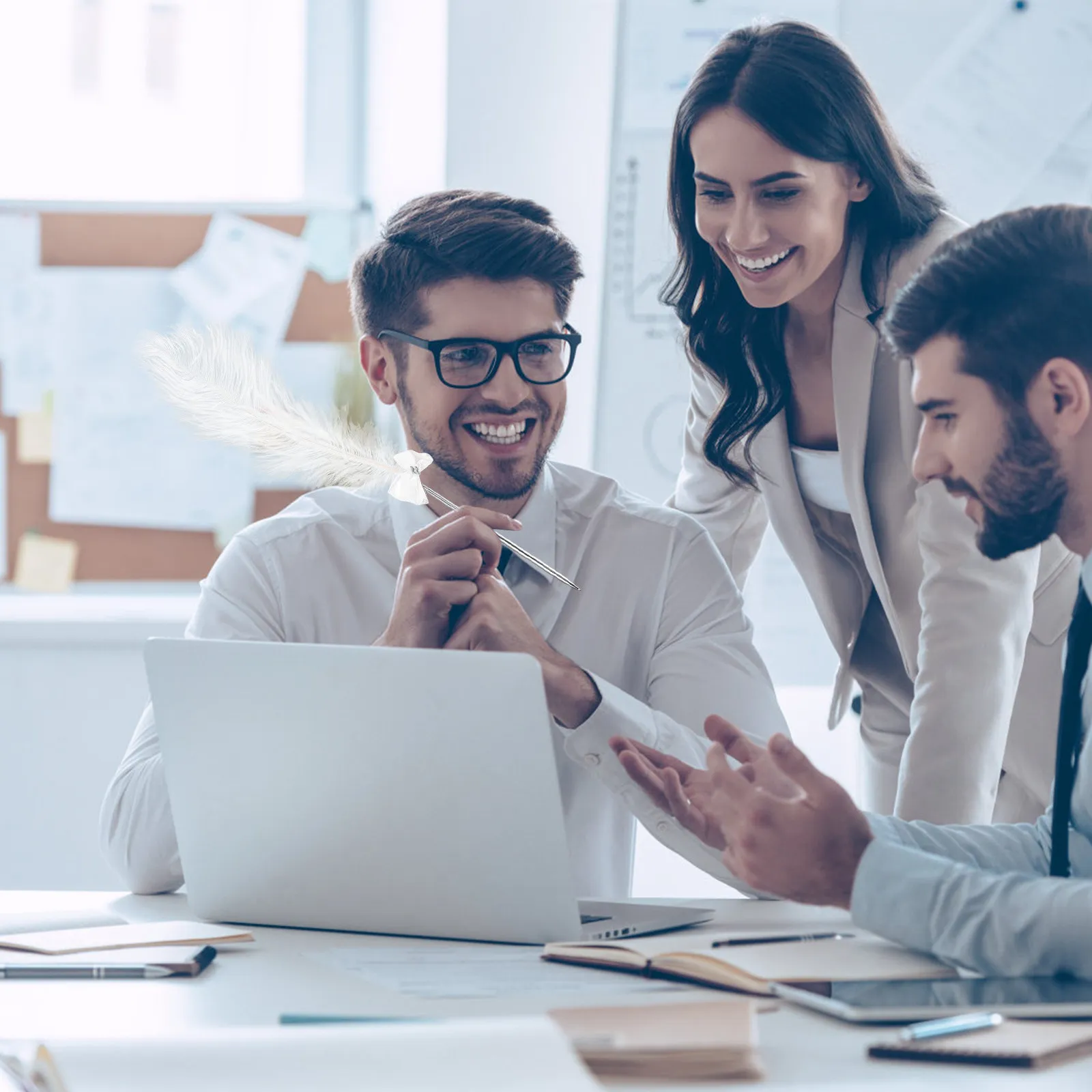 

Ручка для подписи на банкетах и вечеринках, из нержавеющей стали, легкая, простая в использовании, прочная, отличный подарок для различных случаев