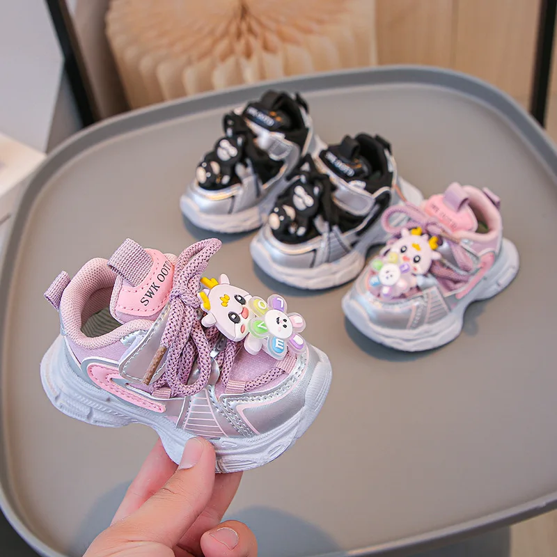 

Cute Child Sneaker 2025 Autumn New Baby Shoe Comfort Kid Shoe Breathable Kid Running Shoes Fashion Girl Sneaker Gril Shoes Tenis
