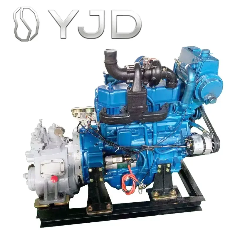 Good Quality Ricardo Series R4105ZC Boat Engine 50  60  90  diesel Motor with Manual Transmission
