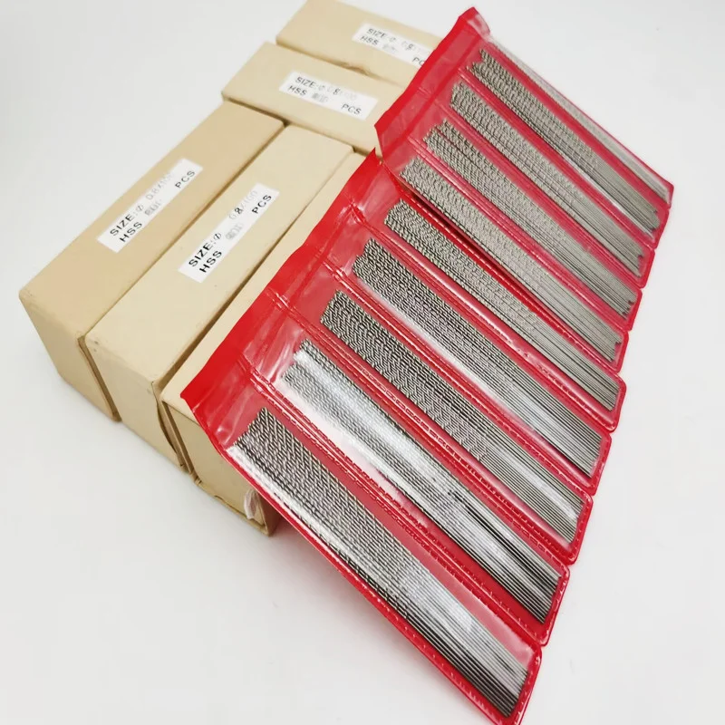 10/20 Stück Verlängerter Bohrer HSS Mini Gerader Schaft Spiralbohrer 0,5-3,2mm, Verlängerter Bohrer 60/80/100/120mm – Detail 15