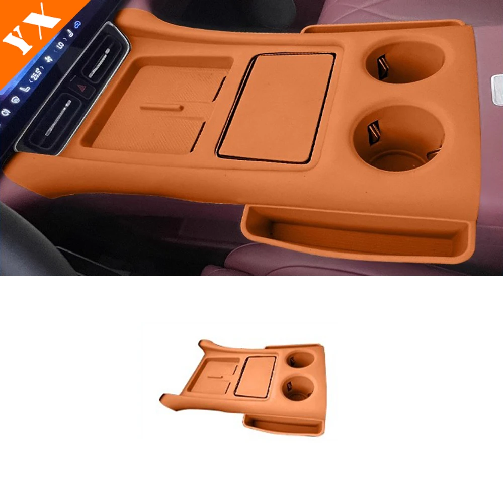 

For AITO M8 accessories 2025 2026 Original Car Color Car Central Console Gear Shift Panel Frame Storage Box Cover Trim