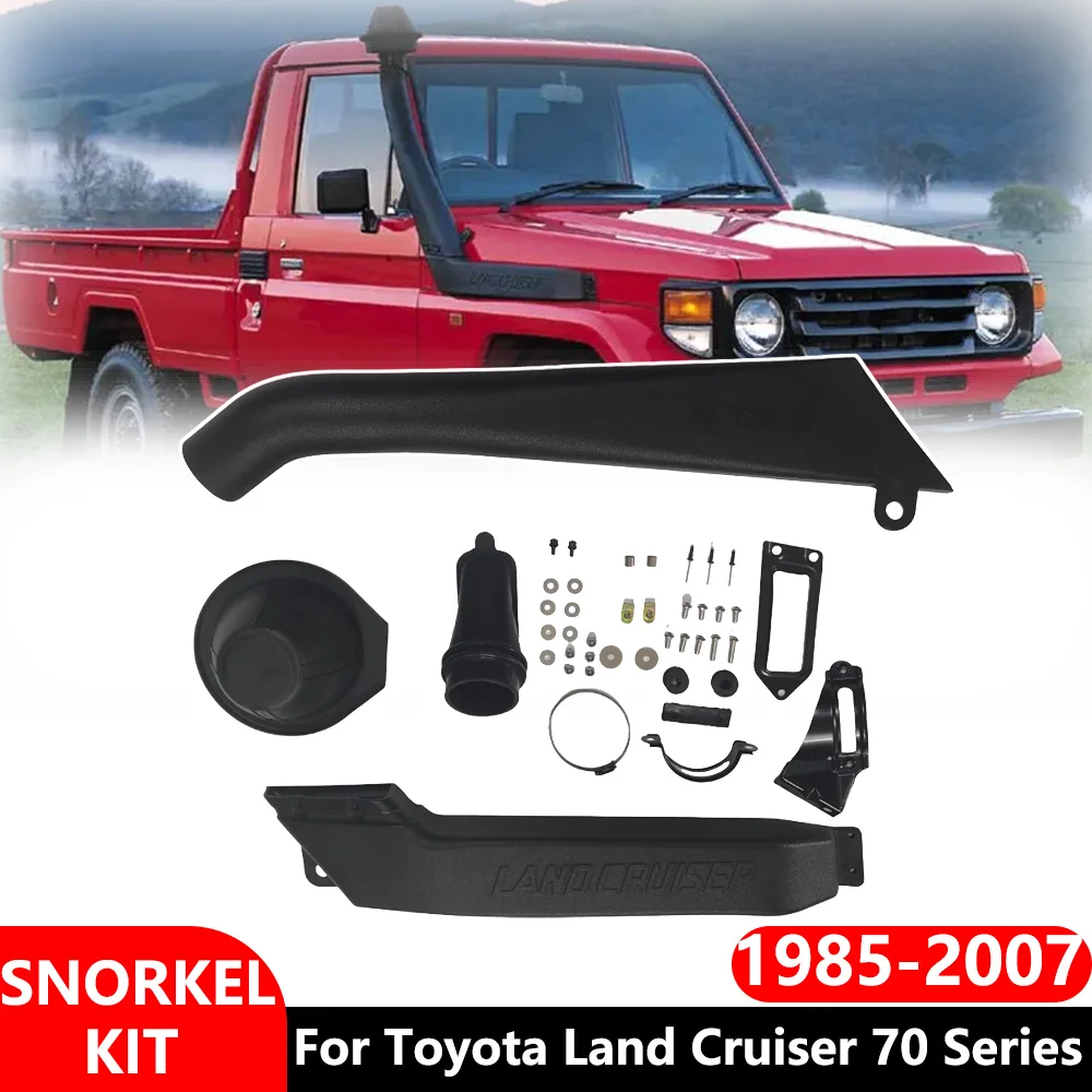 4X4 Air Intake Snorkel Kits Split for Toyota Land Cruiser 70 Series LC70 71 73 75 78 79 1985-2007 Snorkel Kits Car Accessories