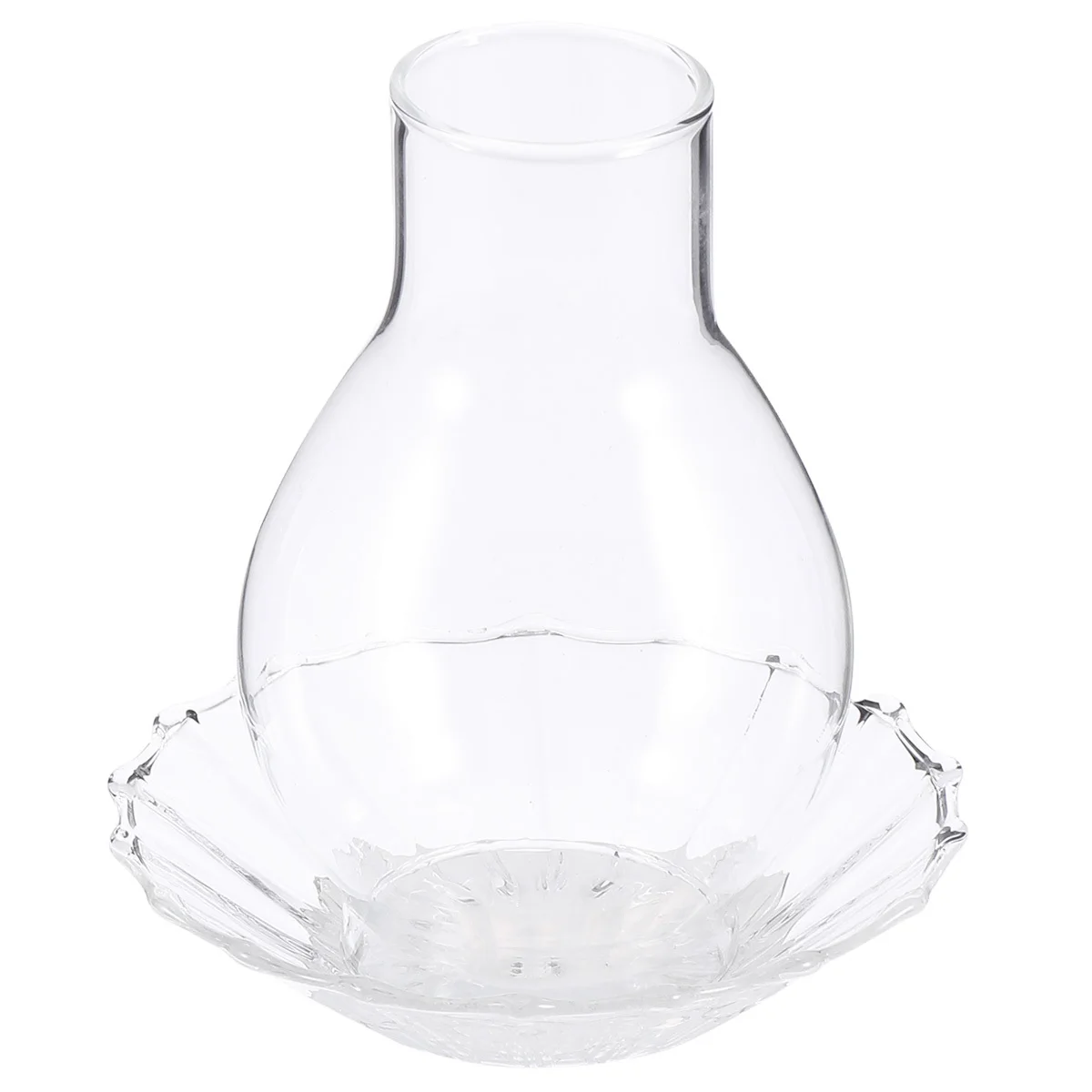 قطعة واحدة من حامل الزجاج الشفاف، تصميم حديث وبسيط لمدخل غرفة النوم، سهل التنظيف والاستخدام، إضافة جمال ساحر