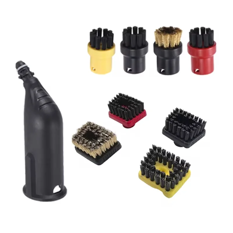【plaisir】for-karcher-sc1-sc2-sc3-sc4-sc5-sc7-ctk10-ctk20-handheld-steam-brush-replacement-powerful-nozzle-small-t-nylon-scrubber