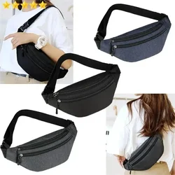 Casual Male Waist Bags Phone Bag Pouch Multi-functional Cross Body Bags Fashion Shoulder Bag Belt Bag Men Women