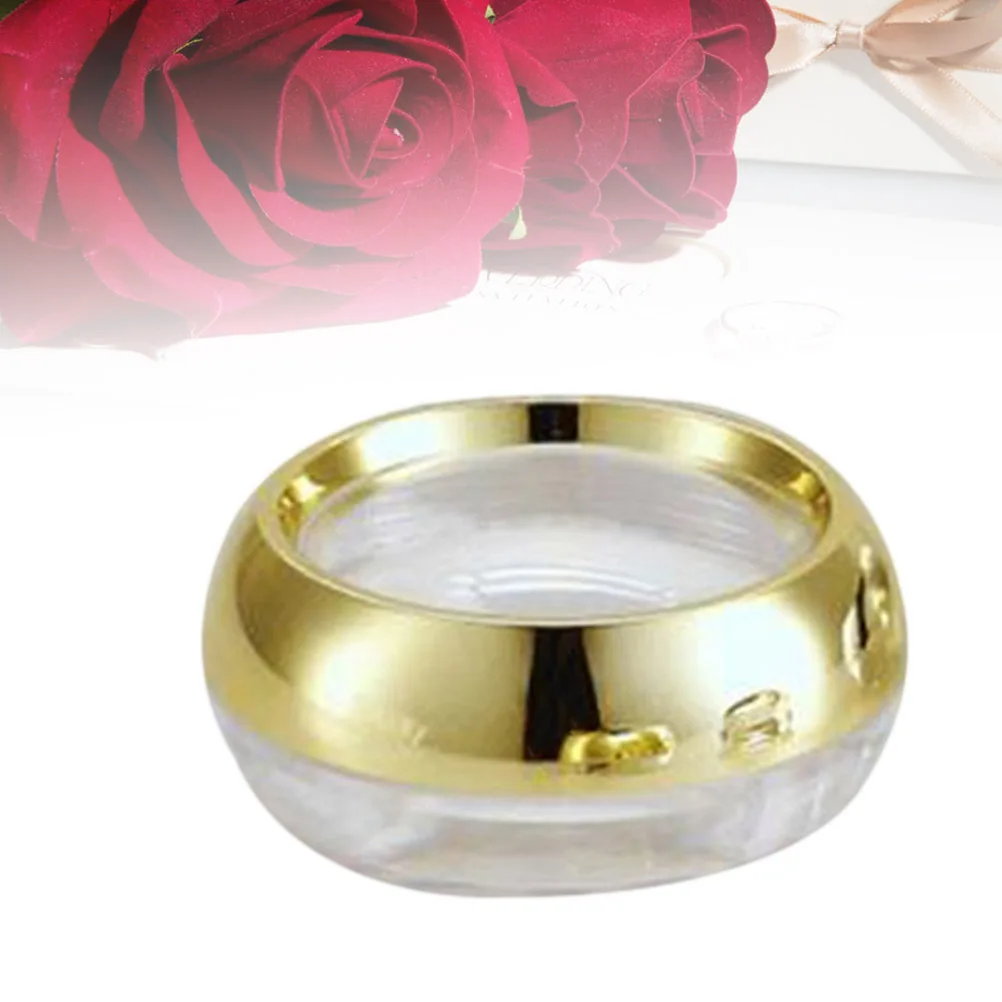 2 قطعة 50 جرام زجاجات بلاستيكية المحمولة السفر الجرار للكريمات السوائل بلسم الشفاه مرهم الاكريليك مسحوق المعدنية ماكياج فارغة